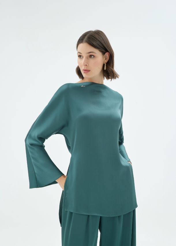 LISA BLUZ ZÜMRÜT