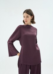 LISA BLUZ BORDO - Thumbnail