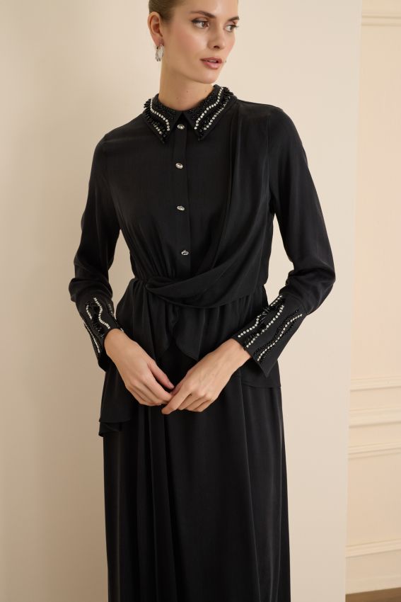 Senna - LUMIERE ELBİSE SİYAH