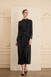 LUMIERE ELBİSE SİYAH - Thumbnail