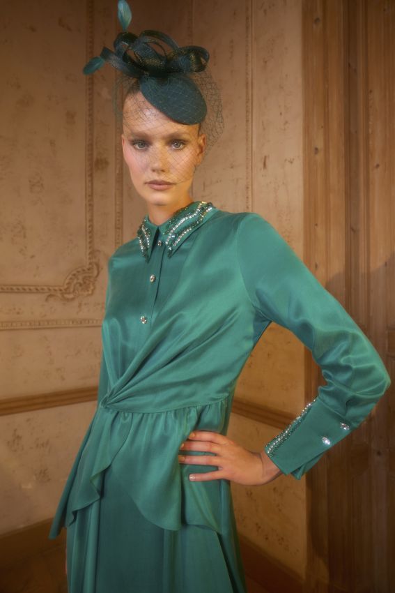 LUMIERE ELBİSE ZÜMRÜT