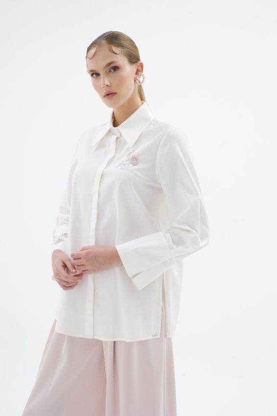  - LUMINOSA EKRU GÖMLEK