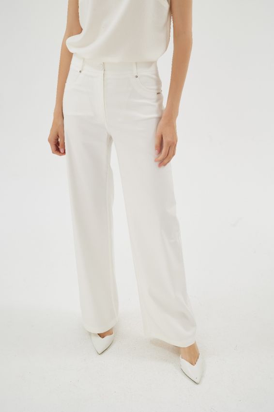  - LUZIA EKRU KOTON PANTOLON