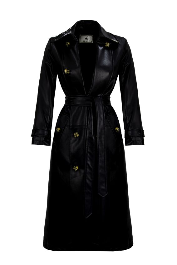 Senna - MANCINA SİYAH TRENC