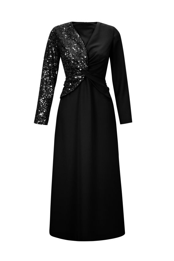 Senna - MARGARET DERESS SİYAH