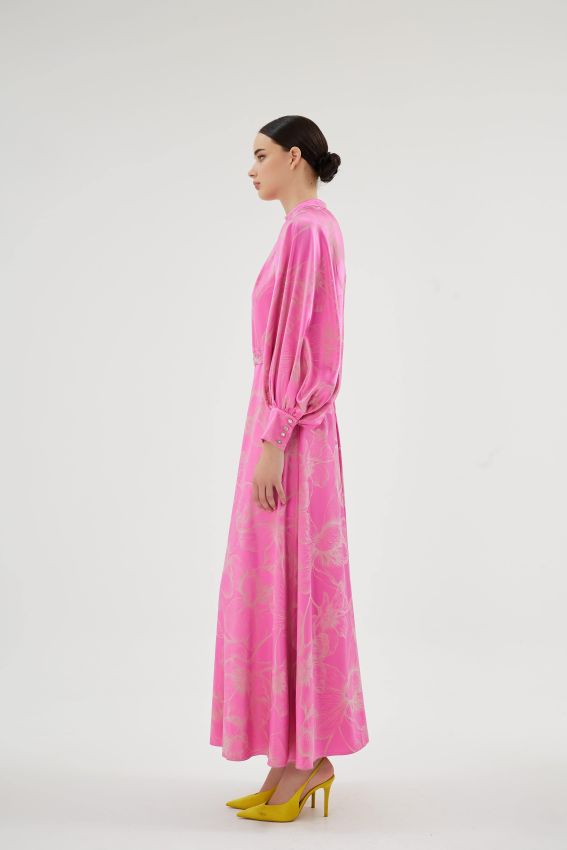 MARIPOSA PEMBE ELBİSE