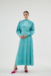 MARIPOSA TURKUAZ ELBİSE - Thumbnail