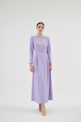 MENTA CLARA LİLA ELBİSE - Thumbnail