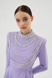 MENTA CLARA LİLA ELBİSE - Thumbnail