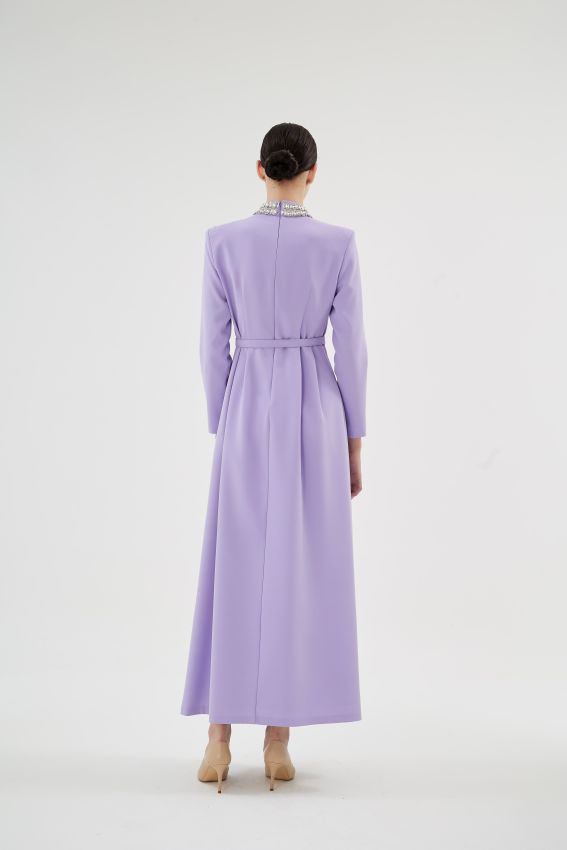 MENTA CLARA LİLA ELBİSE