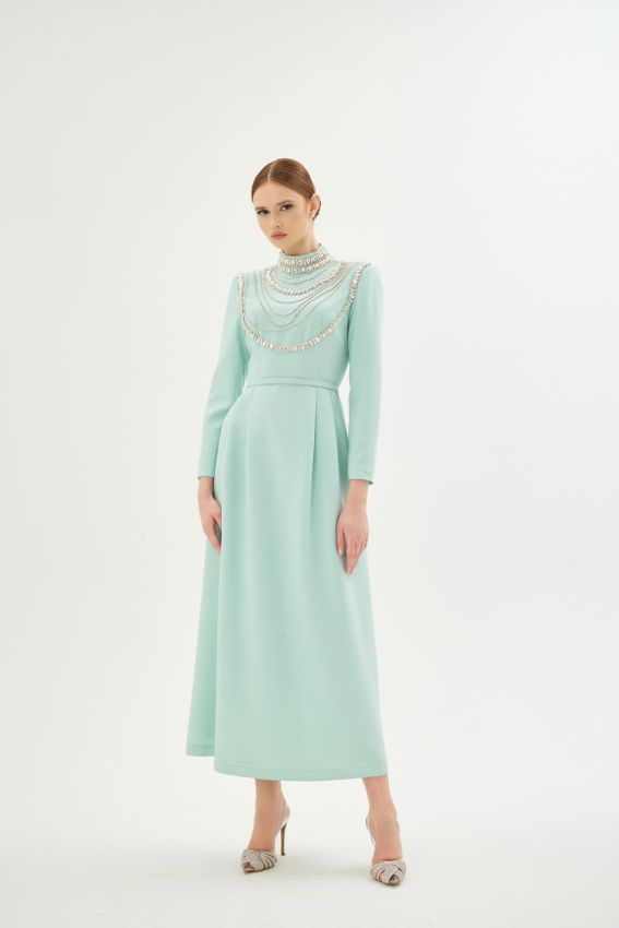  - MENTA CLARA MİNT ELBİSE (1)