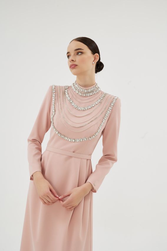  - MENTA CLARA PUDRA ELBİSE (1)