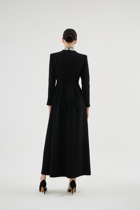 MENTA CLARA SİYAH ELBİSE