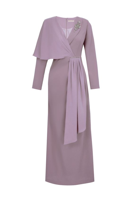 Senna - MILA DRESS GİZEMLİ LİLA