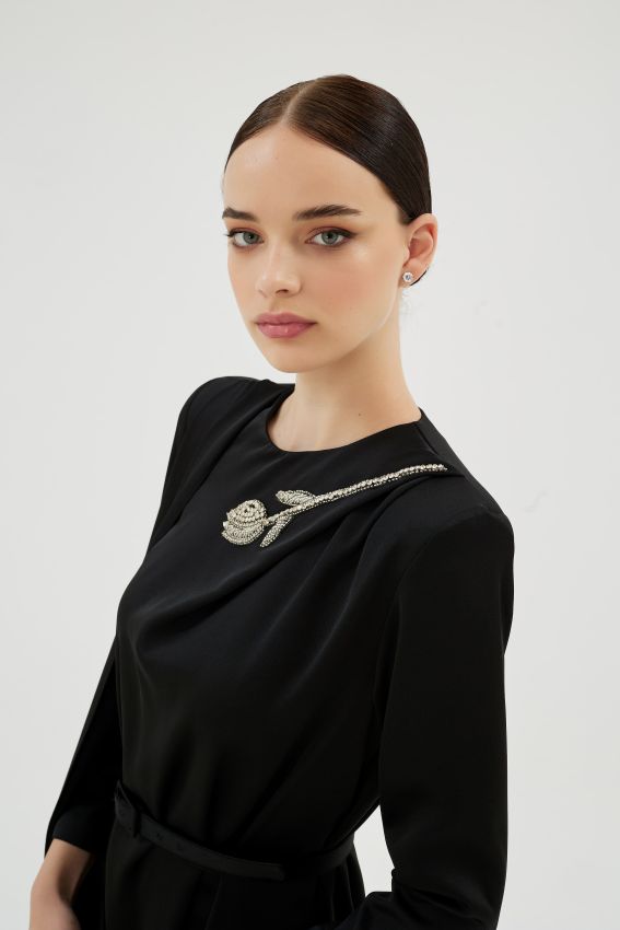  - MİNZE SİYAH ELBİSE (1)