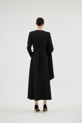 MİNZE SİYAH ELBİSE - Thumbnail