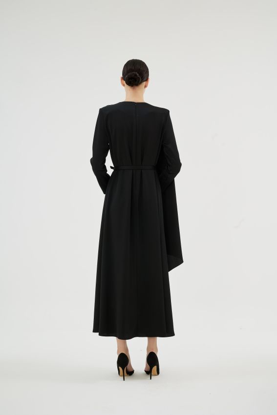 MİNZE SİYAH ELBİSE