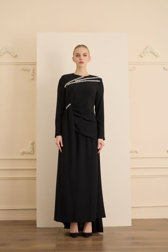 Senna - MIRANDA ELBİSE SİYAH