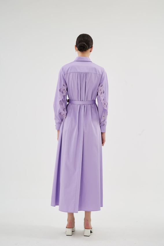 MISTY ROSE LİLA ELBİSE