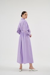 MISTY ROSE LİLA ELBİSE - Thumbnail