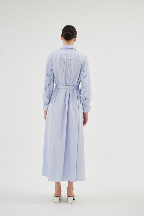 MISTY ROSE MAVİ ELBİSE