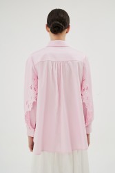 MISTY ROSE PUDRA GÖMLEK - Thumbnail