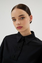 MISTY ROSE SİYAH ELBİSE - Thumbnail