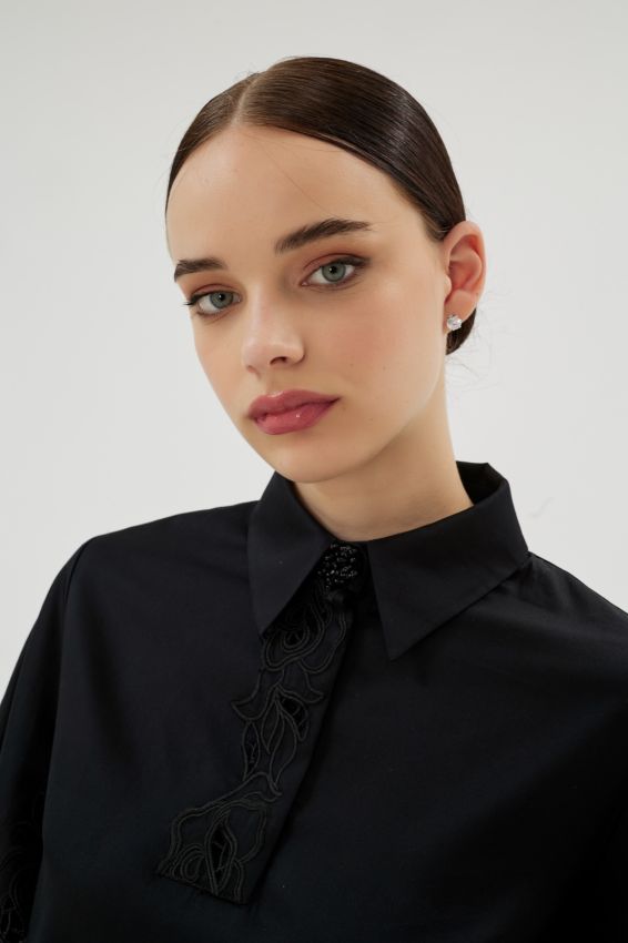 MISTY ROSE SİYAH ELBİSE