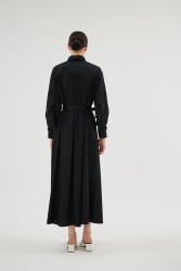 MISTY ROSE SİYAH ELBİSE - Thumbnail