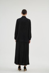 MIYUKI SİYAH GÖMLEK - Thumbnail