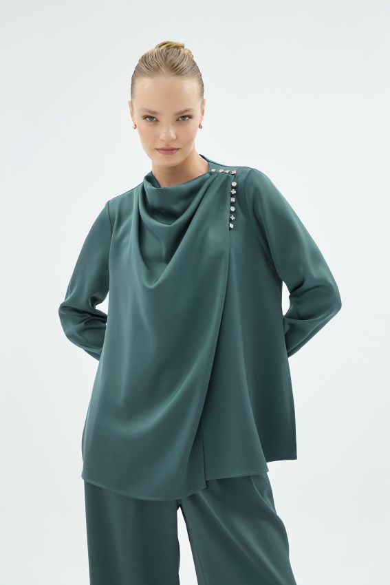 Senna - NATALI BLUZ ZÜMRÜT