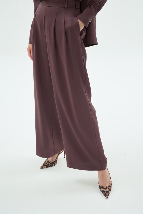 NATALI PANTOLON KAHVE