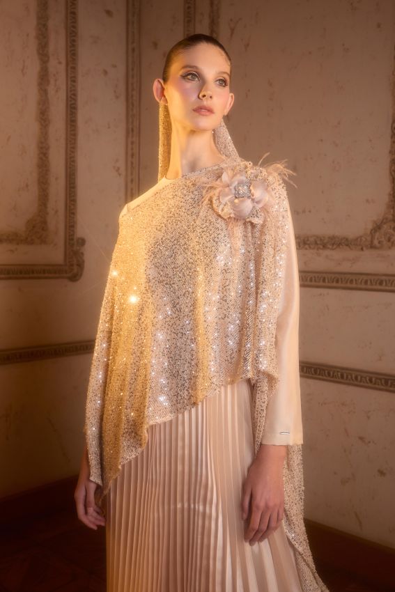 Senna - NELLY ELBİSE BEJ