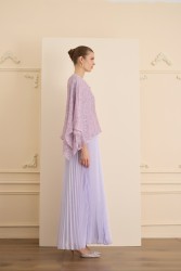 NELLY ELBİSE LİLA - Thumbnail