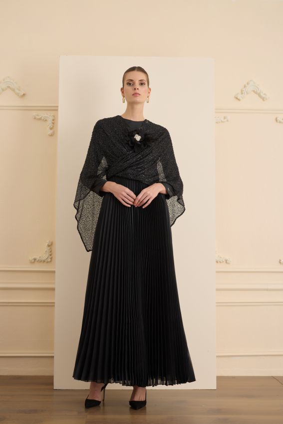 NELLY ELBİSE SİYAH