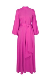 NEW FERRANDIZ ELBİSE FUŞYA - Thumbnail