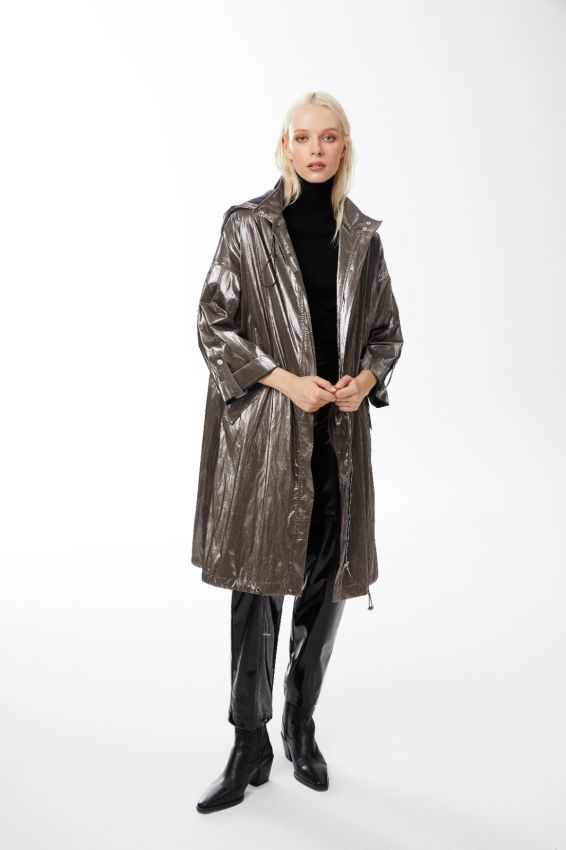 Senna - NICOLA ANTRASİT TRENÇKOT