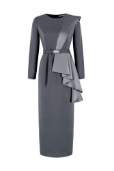 OLIVER ELBİSE FÜME - Thumbnail