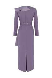 OLIVER ELBİSE PLUM - Thumbnail