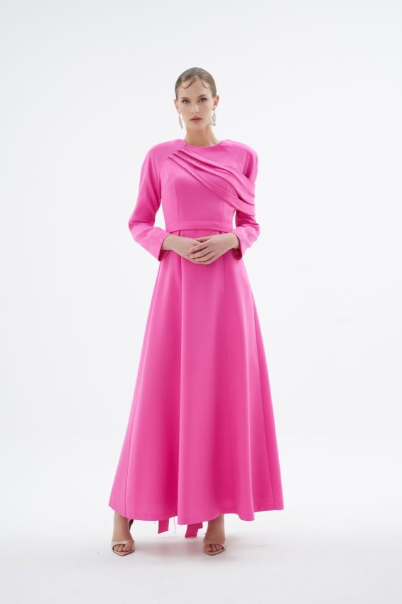  - OPIA ELBİSE PEMBE (1)