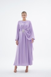 ORIENT LİLA ELBİSE - Thumbnail