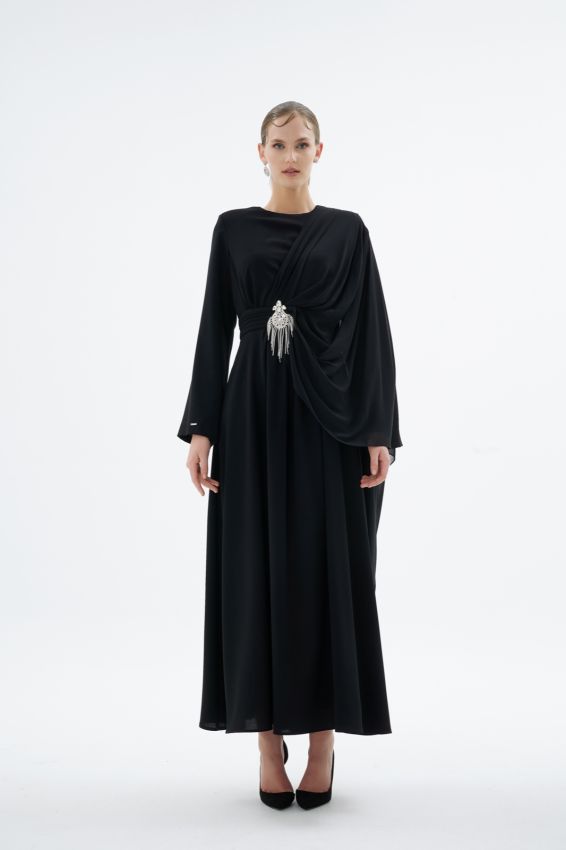  - ORIENT SİYAH ELBİSE