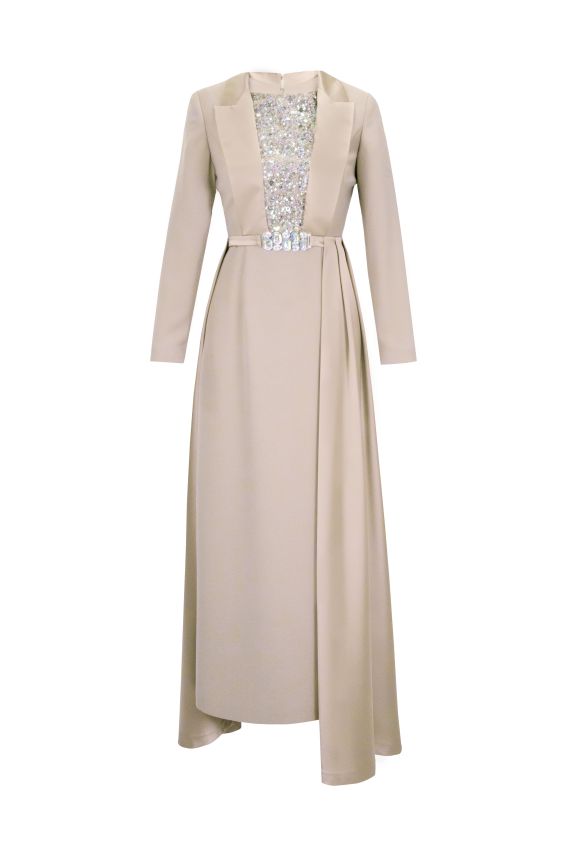 Senna - PEARLY DRESS NUDE