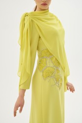 PEONY MİMOZA ELBİSE - Thumbnail