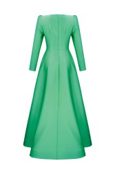 PULICE YEŞİL ELBİSE - Thumbnail