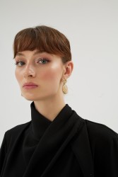 QUARTZ BLUZ SİYAH - Thumbnail