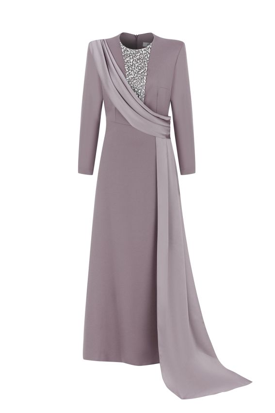 Senna - QUEENS SAPHIRE EKİNEZYA ELBİSE