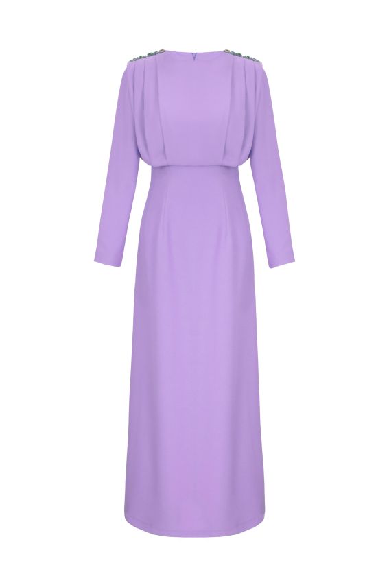 Senna - RAVİNE DRESS LİLA