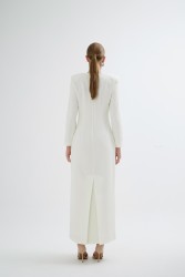 RIFLESSO EKRU ELBİSE - Thumbnail