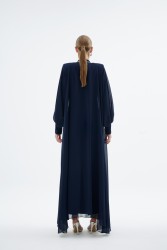 RIFLESSO LACİVERT CAPE - Thumbnail